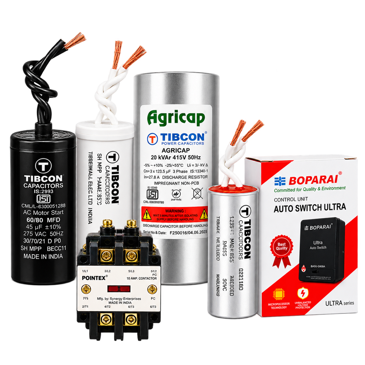 Capstor Electrical and Motor Components